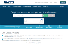 Tablet Screenshot of clients.surf7.net